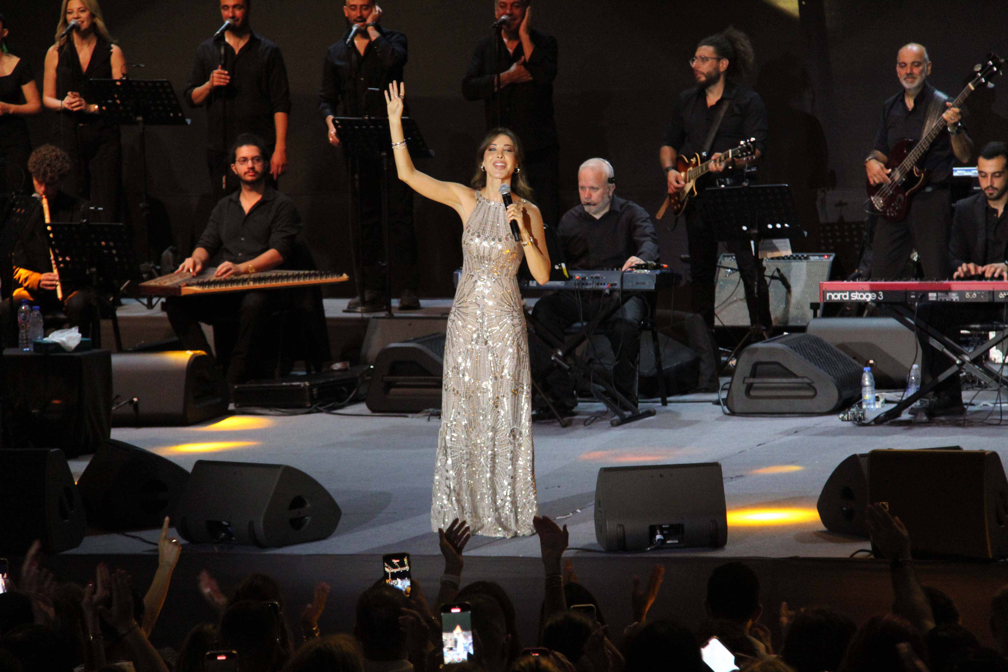 نانسي عجرم. (النهار)